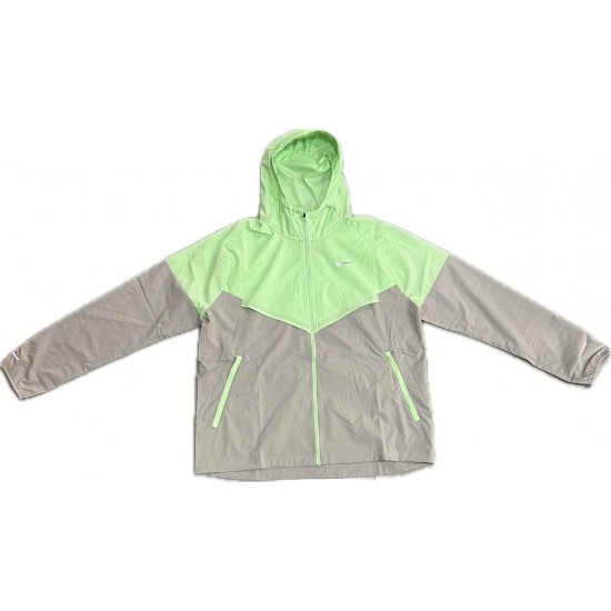 CORTA VENTO NIKE REPEL WINDRUNNER - CINZA/BRANCO